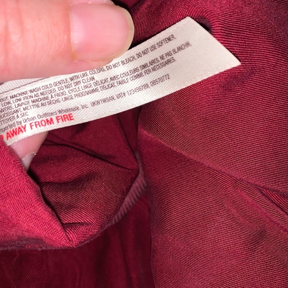 Free People Movement Chica Lyrical Flow Pant Berry L - Picture 7 of 15